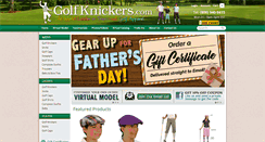 Desktop Screenshot of golfknickers.com